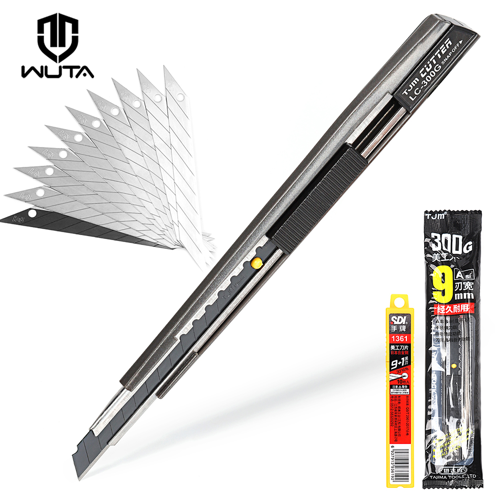 Drawknife Blade - WUTA シャープクラフトナイフ ユーティリティレザーカッター スキンスチールブレード ペーパーペン彫刻ナイフ 工芸品
