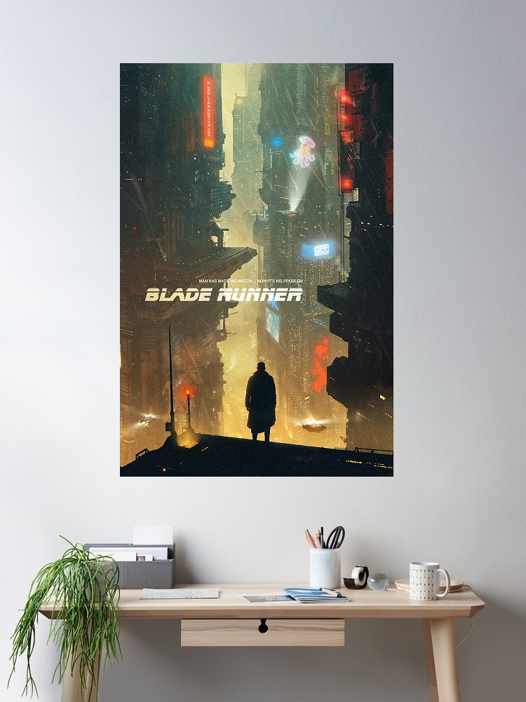 Drawknife Blade - ブレードランナー映画アートプリントキャンバスポスター、リビングルームの装飾、家の壁の絵