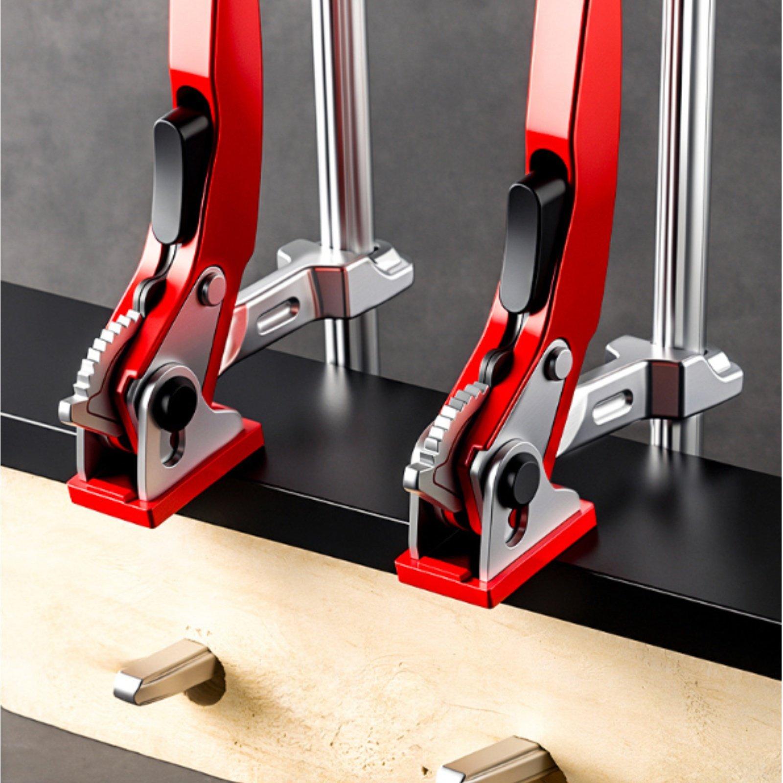木工用クランプ、F型クランプ、ラチェット式クイッククランプ、 - Woodworking Workshop のレビューと価格