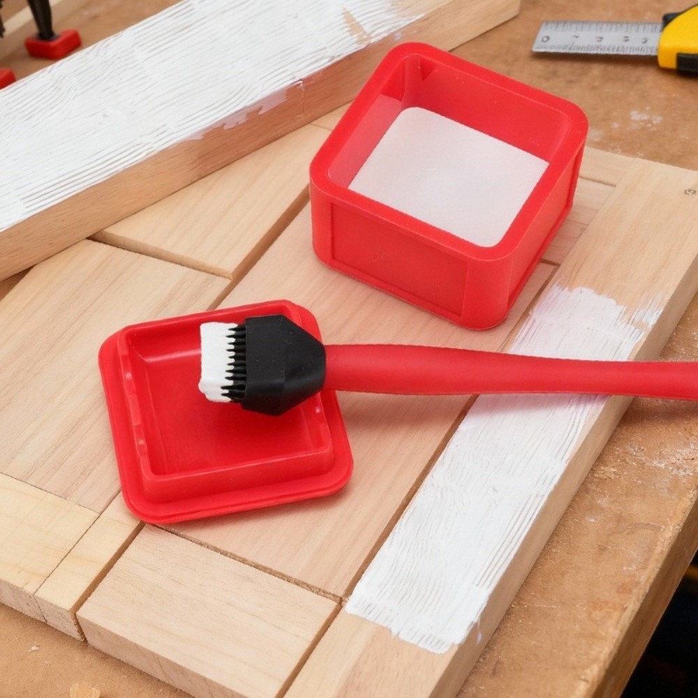 シリコン製グルーブラシ、密閉可能な蓋付き、清掃が簡単な木工用 - Woodworking Glue のレビューと価格